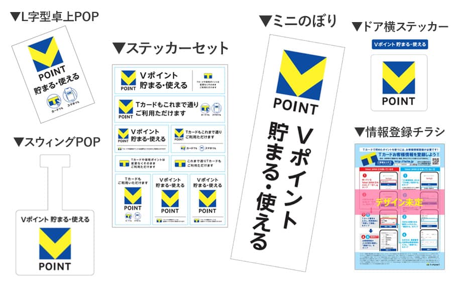 Vポイント告知用SPツールのご提供